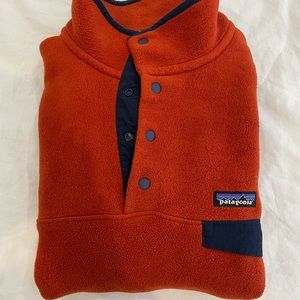 Patagonia Synchilla Snap-T Fleece Pullover - Burnt Orange - Men’s M